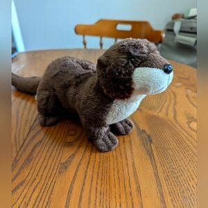 Adventure Planet. Brown Plush Otter Plush Toy. Stuffed Animal. 15 Inches…
